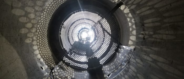 Heat exchanger interior