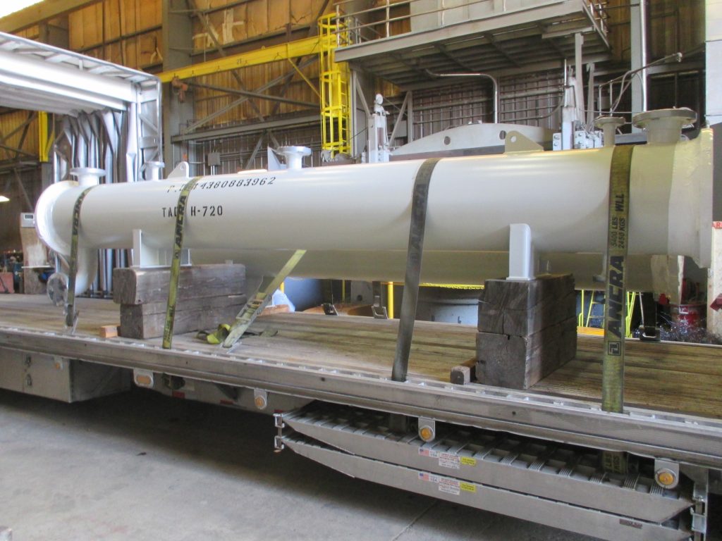 Fabricated converter and process vessel work in the Harris Thermal shop